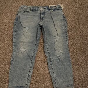 Maurices Distressed Blue Women's Jeans